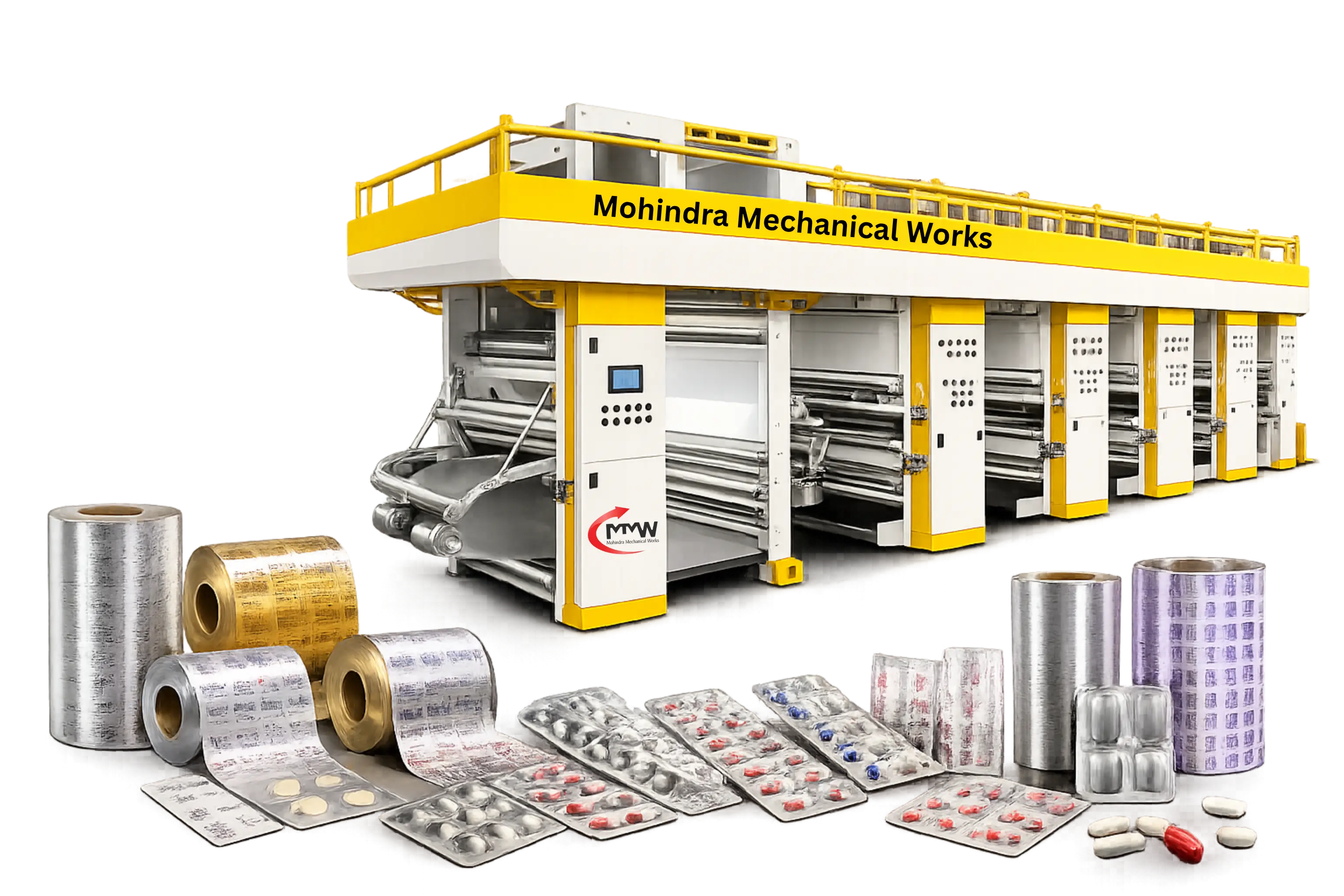 Pharmaceutical Foil Printing Machines
