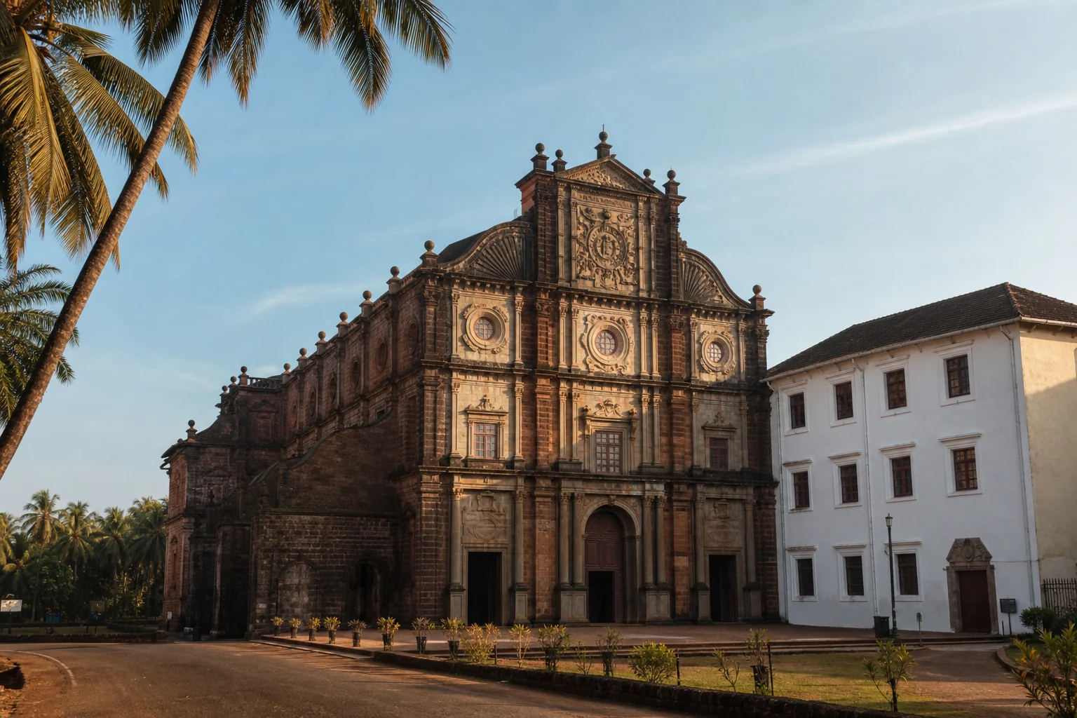 Basilica of Bom Jesus in Goa