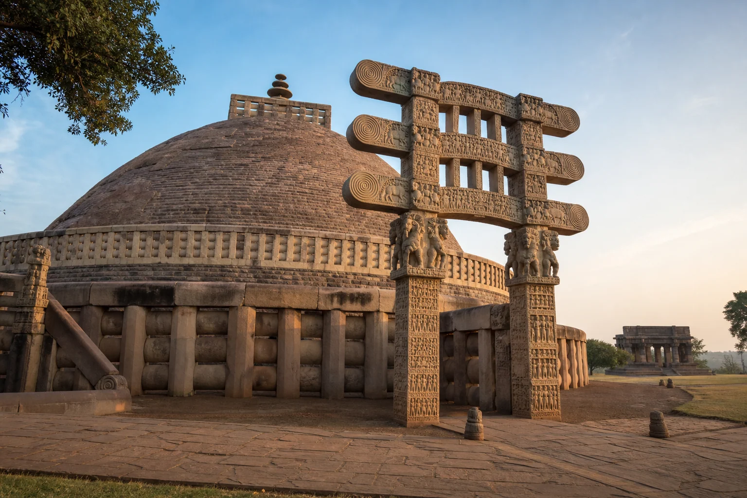 Great Stupa at Sanchi in Madhya Pradesh