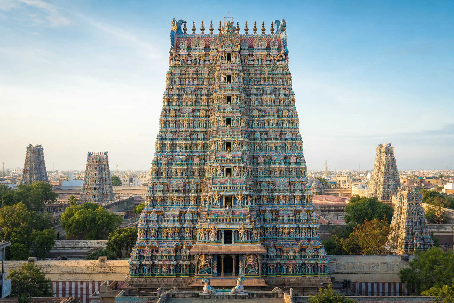 Meenakshi Amman Temple in Tamil Nadu