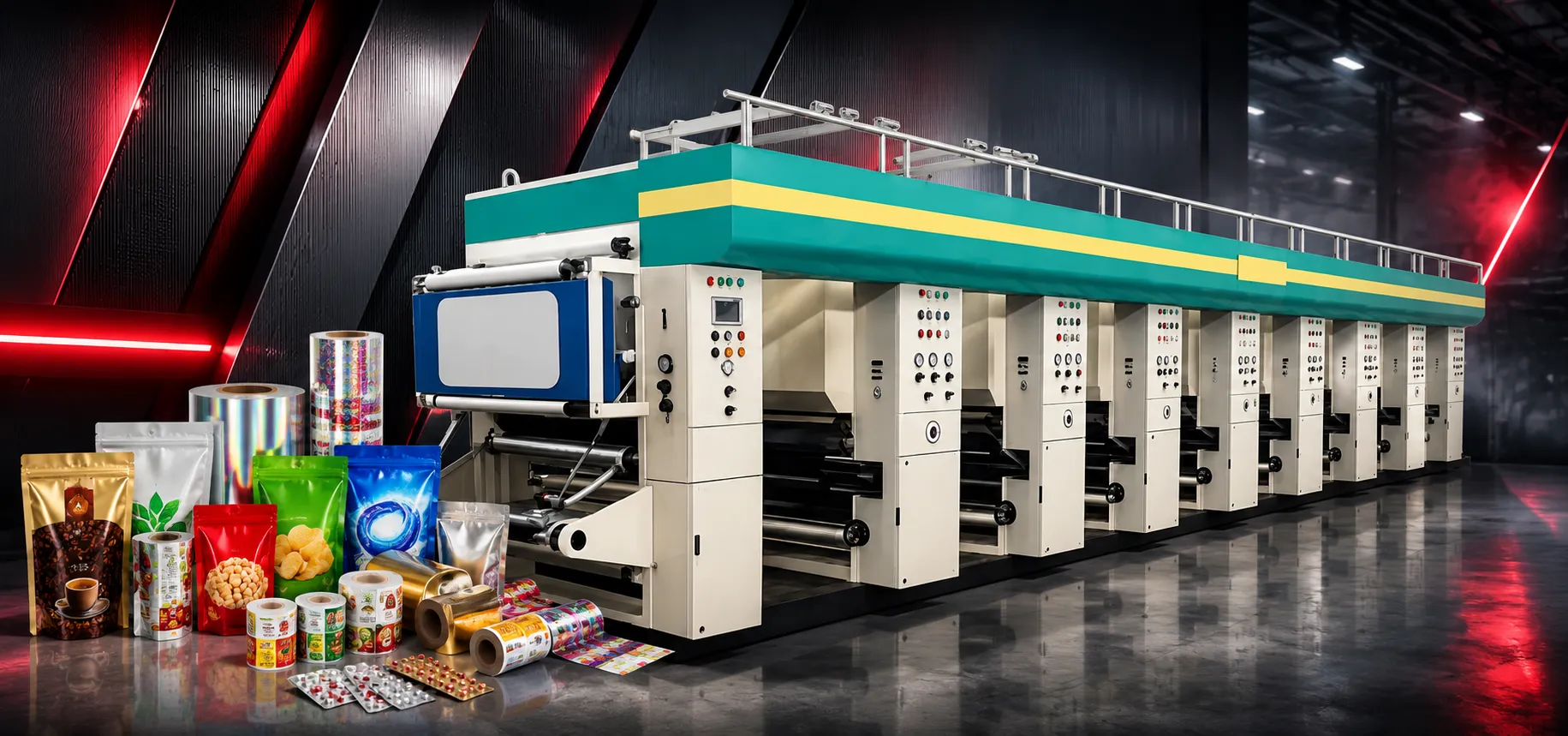 Pharmaceutical Foil Printing Machines