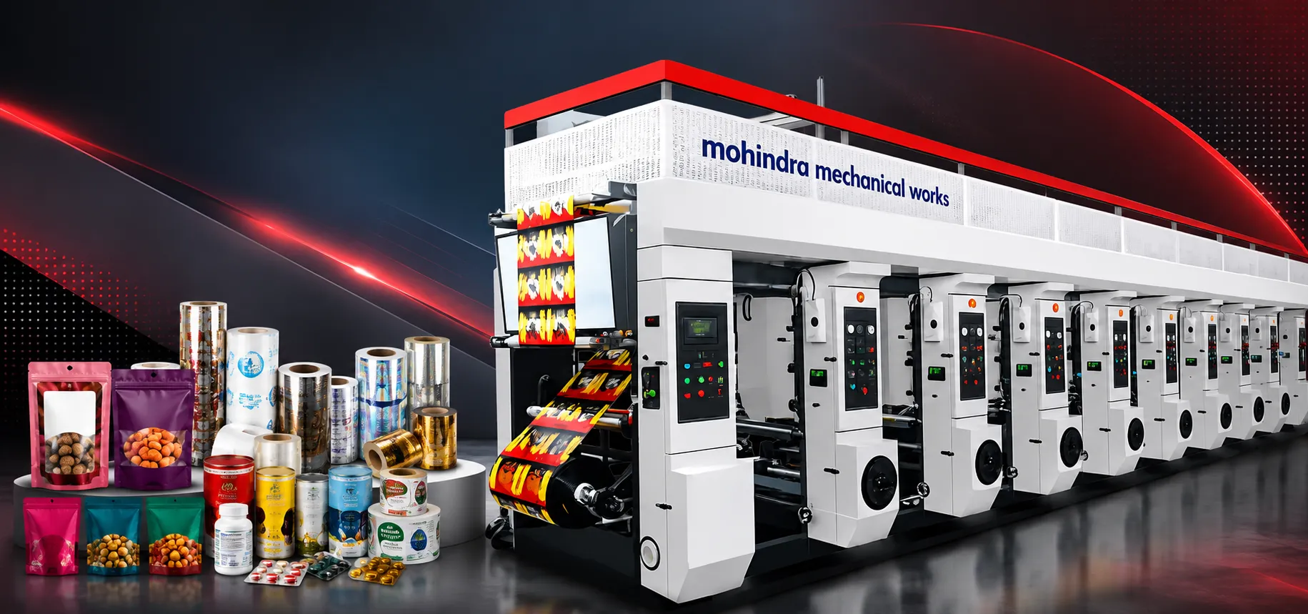 Pharmaceutical Blister Foil Printing Machine